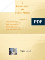 A Presentation On Capital Market: Prepared by