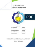 Rencana Pemasaran Harga Water Heater Portable