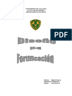 Diseño de Fortificación