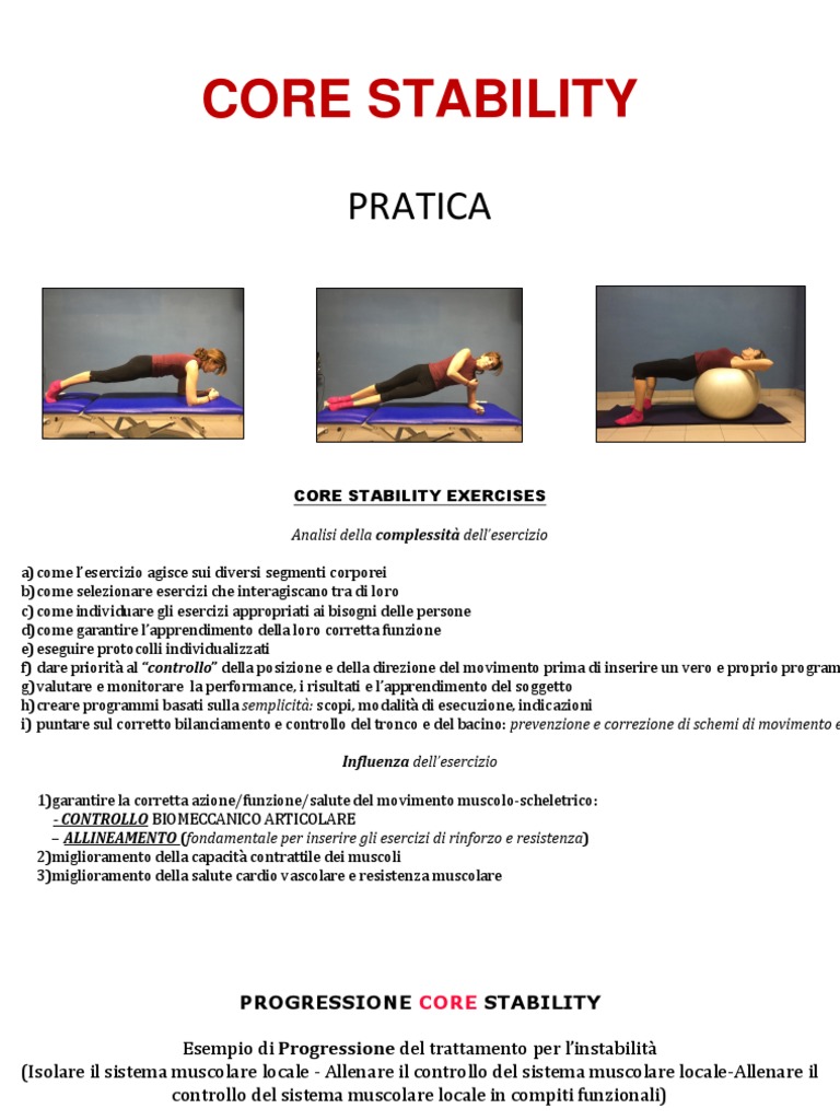 2 - Core Stability Pratica | PDF