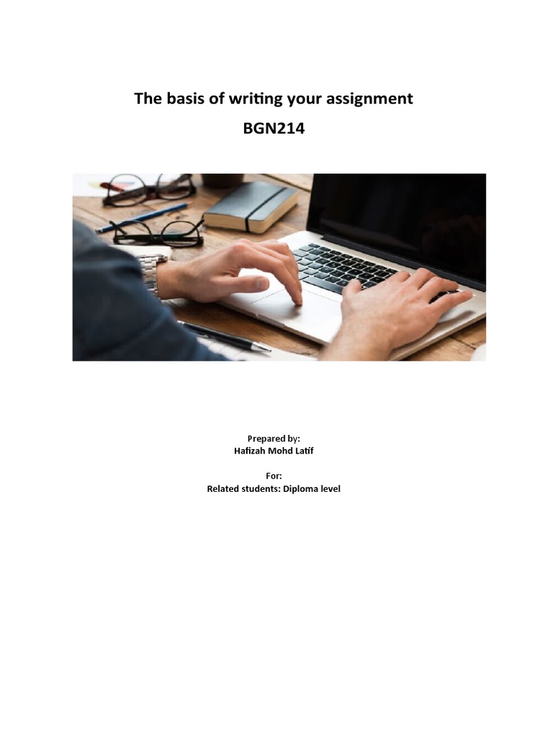 Assignment Writing Guidelines for BGN214 | PDF | Bracket | Abstract ...