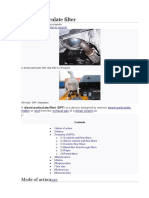 DPF particular filter