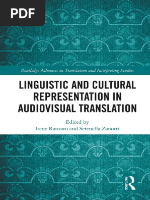 Linguistic And Cultural Representation In Avt Ranzato Zanotti Pdf Translations Linguistics