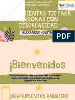 HERRAMIENTAS TIC PARA PERSONAS CON DISCAPACIDAD