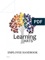 Learning ARTS Employee Handbook