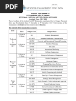 Program: MBA Semester III SIT Examination MBA III Semester (Sppu Batch - Mitsom, Mitcoe-Cmsr & Mit-Dmsr) Academic Year - 2017-2018