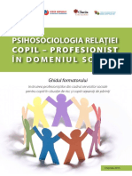PSIHOSOCIOLOGIA -PROFESIONIST ÎN DOMENIUL SOCIAL