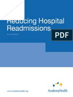 Reducing Hospital Readmissions: by Jenny Minott