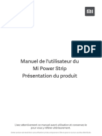 Manuel de L'utilisateur Du Mi Power Strip Présentation Du Produit