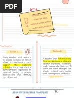 Article Vi - The Teacher and Higher Authorities in The Philippines