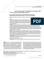 [19330715 - Journal of Neurosurgery_ Pediatrics] Mild traumatic brain injury in children is associated with a low risk for posttraumatic seizures