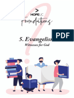 05 - Evangelism - Witnesses For God