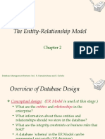 The Entity-Relationship Model: Database Management Systems 3ed, R. Ramakrishnan and J. Gehrke 1