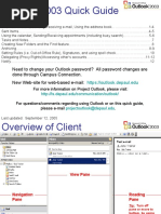 Outlook 2003 Quick Guidev7