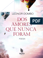 Leonor Dombo - Dos Amores Que Nunca Foram (Poesia)