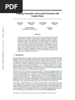 Training Generative Adversarial Networks With Limited Data