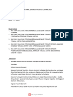 UAS Ekonomi Tenaga Listrik Anderson Silalahi PDF