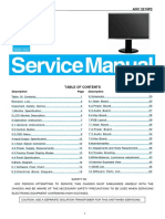 AOC 2219P2 LCD Monitor Service Manual