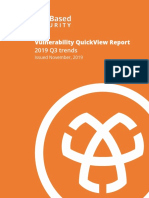 Vulnerability QuickView Report 2019 Q3 Trends