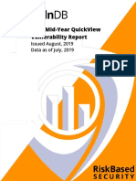 2019 MidYear Vulnerability QuickView Report