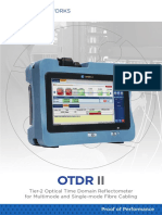 Tier-2 Optical Time Domain Reflectometer For Multimode and Single-Mode Fibre Cabling