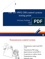 ZF 4WG-200 Transmission Control System Testing and Diagnostics