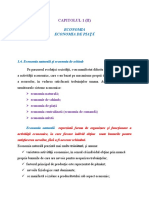 Economia de Piaţă: Capitolul 1 (Ii)