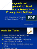 Diagnosis and Management of Mood Disorders in Women