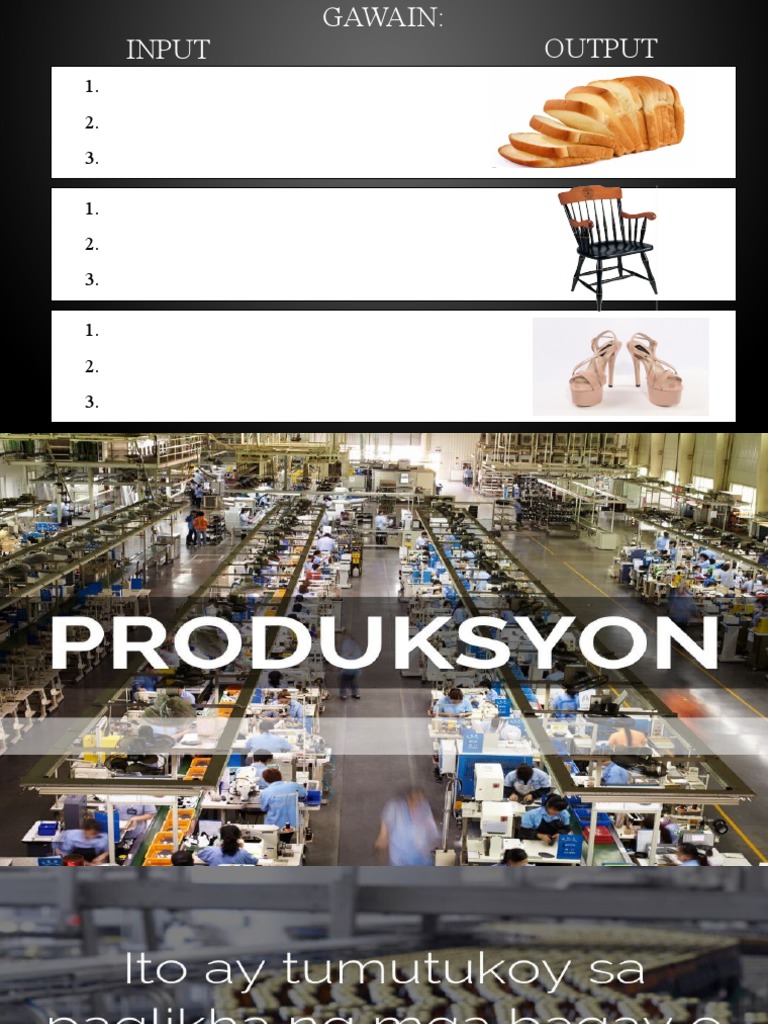 Produksyon | PDF