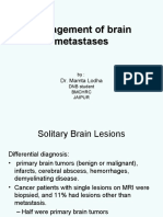Management of Brain Mets