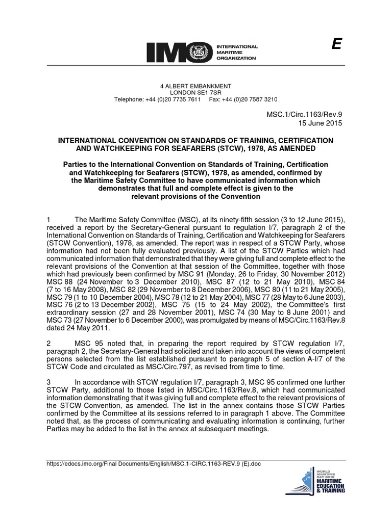 Imo White List PDF