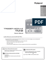 Look What You Can Do With The TM-2: Owner's Manual (This Document) To Obtain The PDF Manual