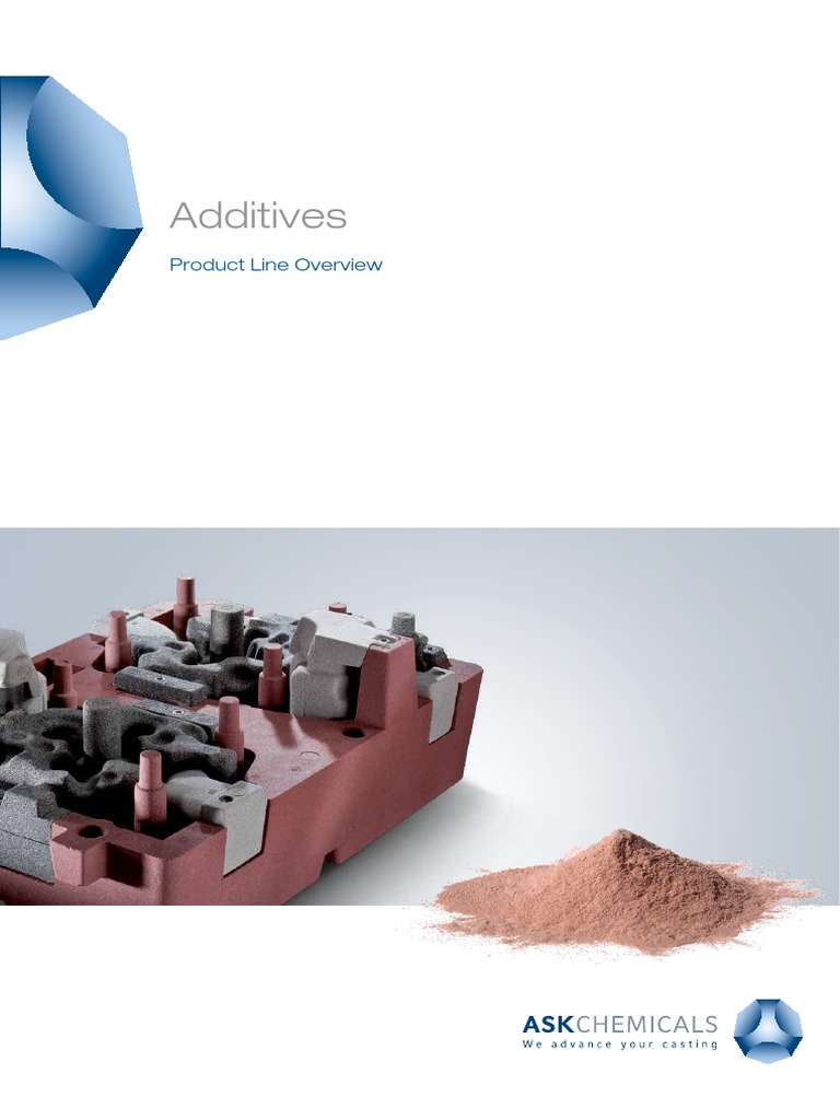 Product Line Overview ASK Chemicals Additives for Casting Defect