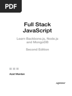 Full Stack Javascript: Learn Backbone - JS, Node - Js and Mongodb Second Edition