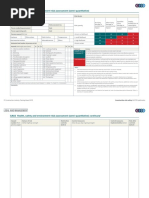 Legal and Management: GA02 Health, Safety and Environment Risk Assessment (Semi-Quantitative)