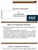 Comparative Education: Dr. Abdul Khaliq