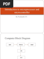 Introduction To Microprocessor and Microcontroller