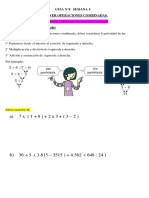 6B - GUIA8 - Operatoria Combinada - Mat PDF