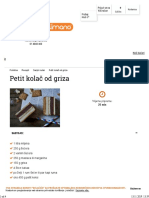 Kolač Od Grisa PDF