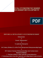 Entrepreneurship Development Factors