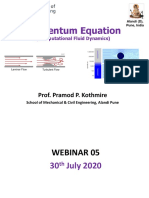 CFD Momentum Equation PDF