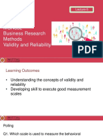 MGN832 Business Research Methods Validity and Reliability: Lecture-5