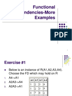 Functional Dependencies-More Examples