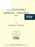 441436522 Diccionario Griego Espa Ol DGE III PDF