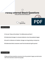 Perksy Internal Stack Questions: Perksy AD Club COVID-19 Research