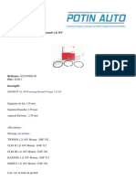 Potinautocom SEGMENT AL 6900 Montage Renault 12i 16V PDF