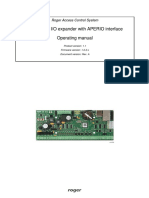 MCX16-AP I/O Expander With APERIO Interface Operating Manual