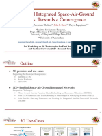 SDN-Enabled Integrated Space-Air-Ground Networks: Towards A Convergence