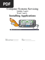Computer Systems Servicing Week 5 and 6