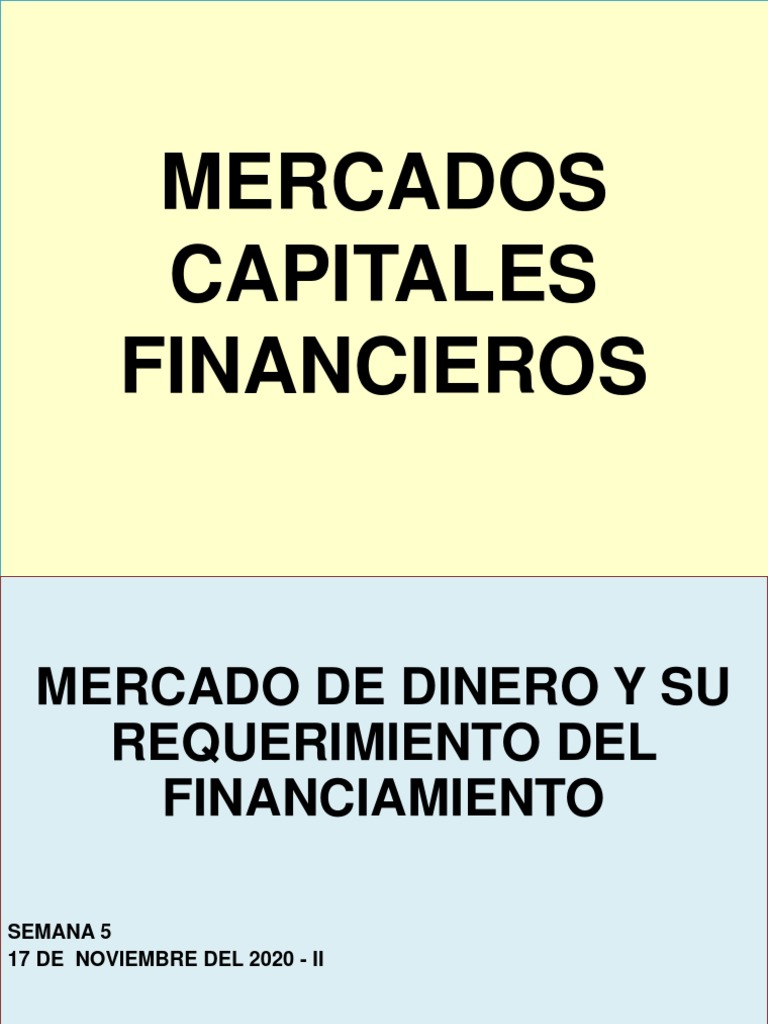 Mercado de Dinero: Conceptos y Funciones | PDF | Dinero | Oferta de dinero